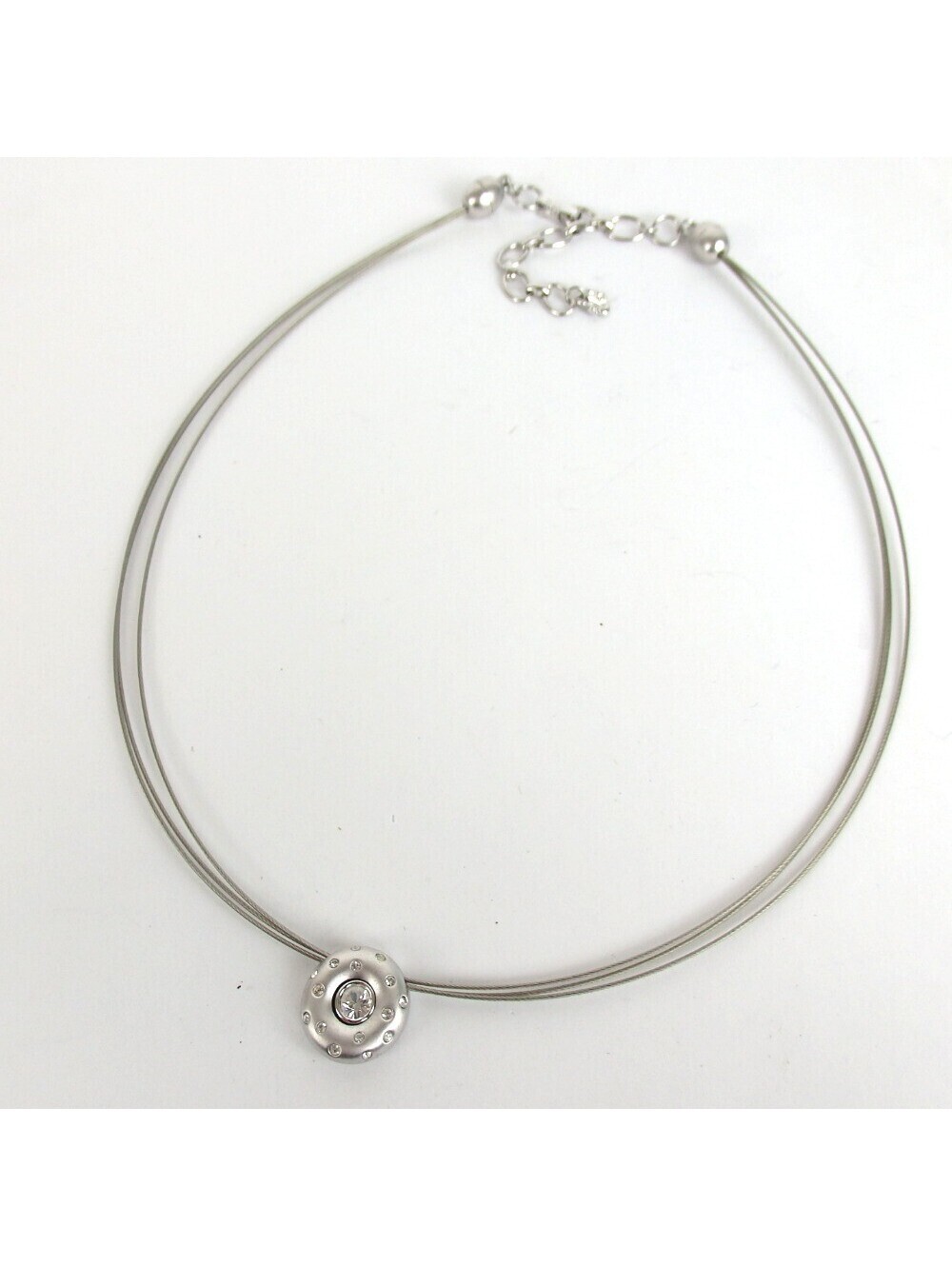 Authentic Swarovski necklace metal [Used]